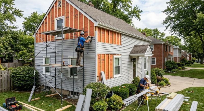 Damaged Siding Replacement in Stamford, CT