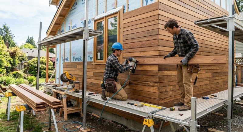 Hardwood Siding Installation in Fairfield County, CT