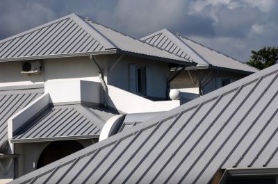 Residential Metal Roof with Architectural Design